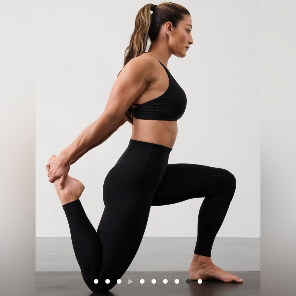 Athleta Ultra High Rise 7/8 Elation Legging Black Size XS Tall